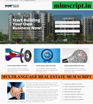 Real Estate Multi-Level Marketing Software -Wimdu Clone Script - Real Estate MLM Software